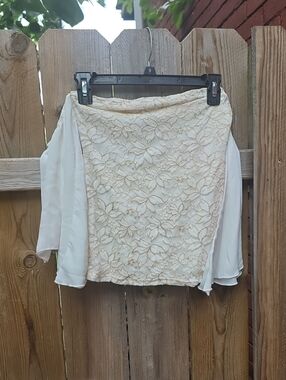 Off The Shoulder Lace Top